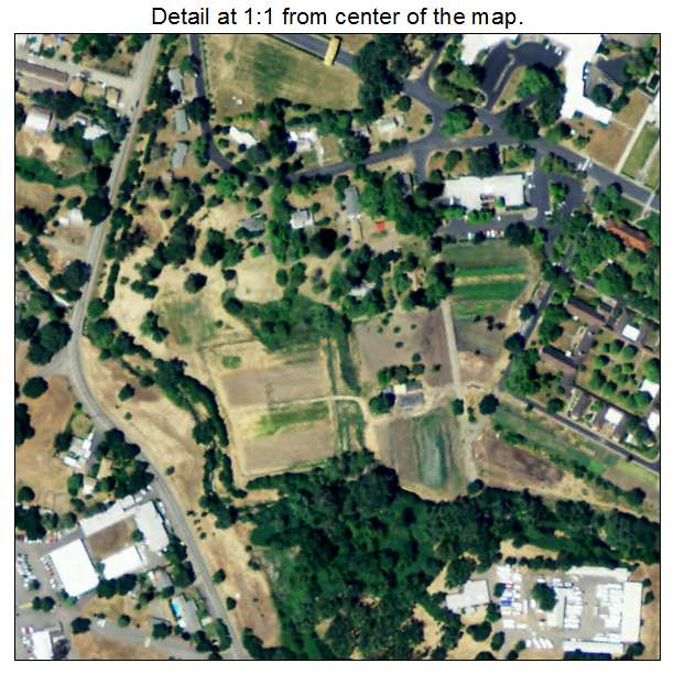 Talmage, California aerial imagery detail