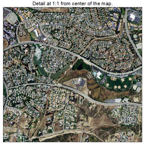 Temecula, California aerial imagery detail