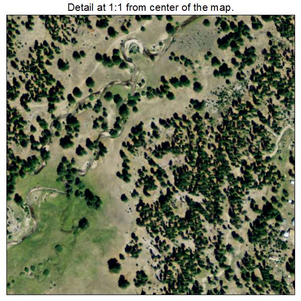 Tennant, California aerial imagery detail
