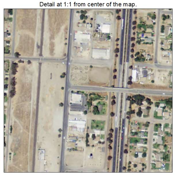 Tipton, California aerial imagery detail