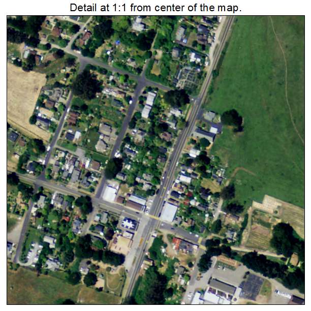 Tomales, California aerial imagery detail