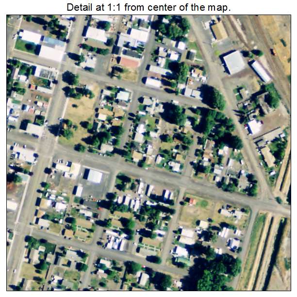 Tulelake, California aerial imagery detail