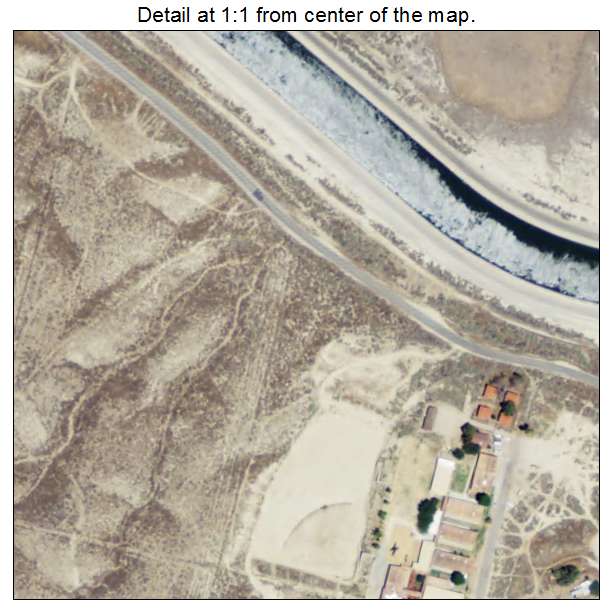 Tupman, California aerial imagery detail