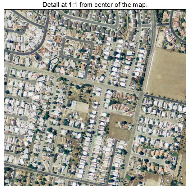 Valle Vista, California aerial imagery detail