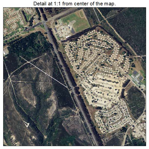 Vandenberg AFB, California aerial imagery detail