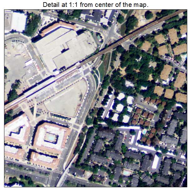 Waldon, California aerial imagery detail