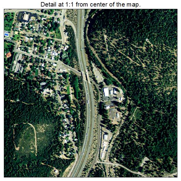 Weed, California aerial imagery detail