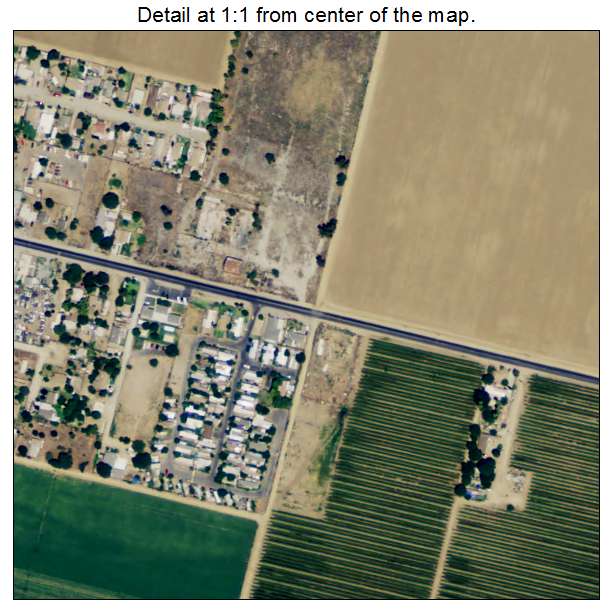 Weedpatch, California aerial imagery detail