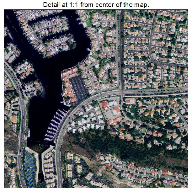 Westlake Village, California aerial imagery detail