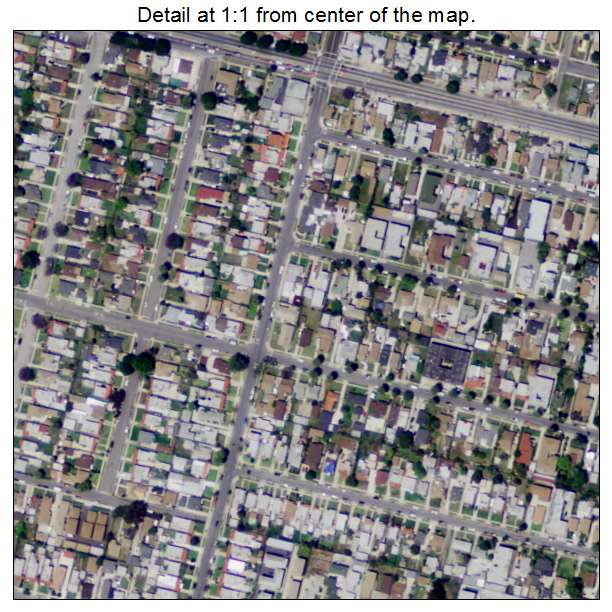 Westmont, California aerial imagery detail