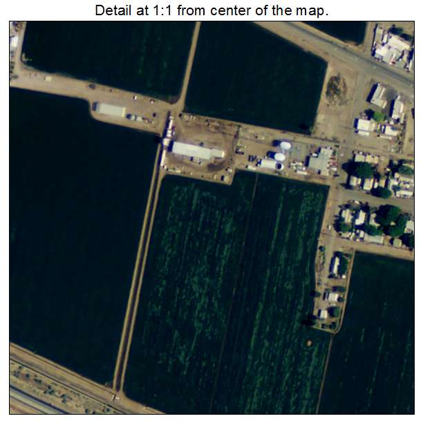 Winterhaven, California aerial imagery detail