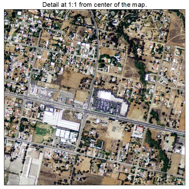 Woodcrest, California aerial imagery detail