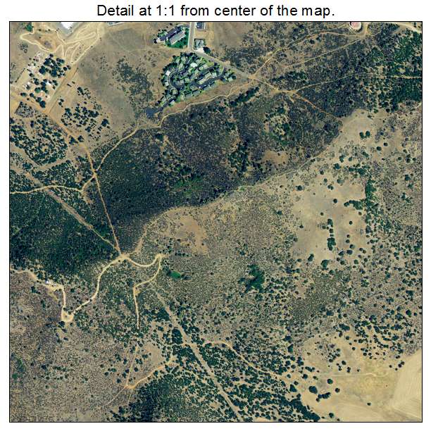 Yreka, California aerial imagery detail