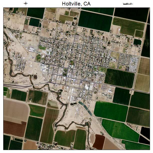 Holtville, CA air photo map