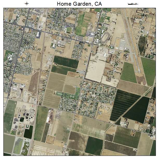 Home Garden, CA air photo map