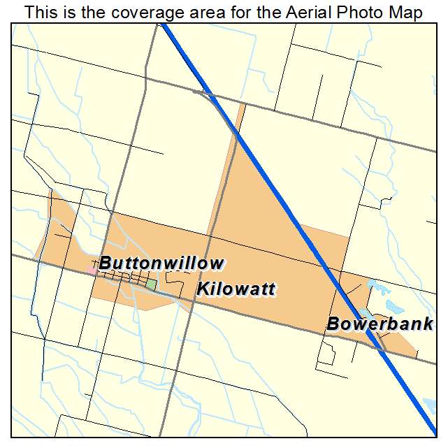 Buttonwillow, CA location map 