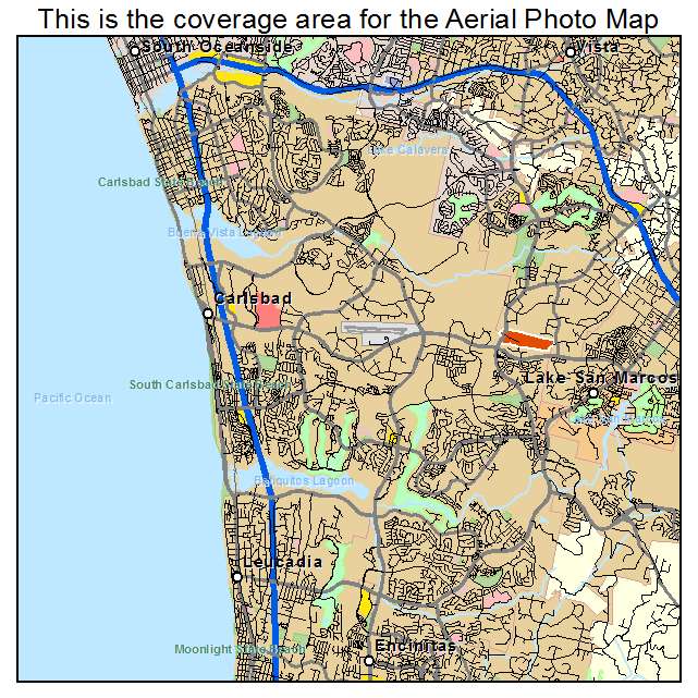 Carlsbad, CA location map 