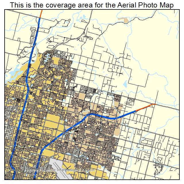 Clovis, CA location map 