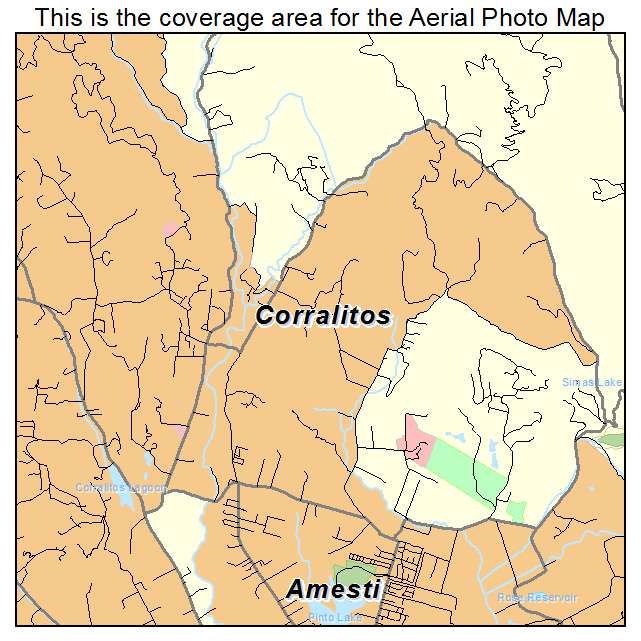 Corralitos, CA location map 