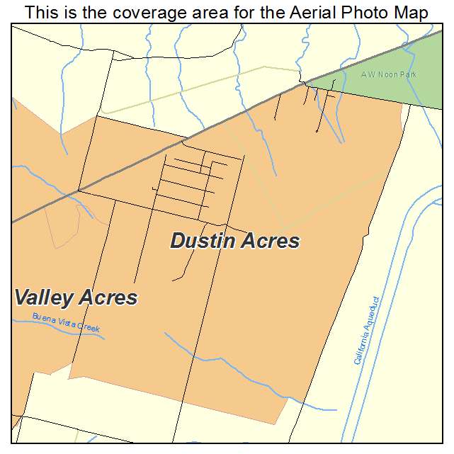 Dustin Acres, CA location map 