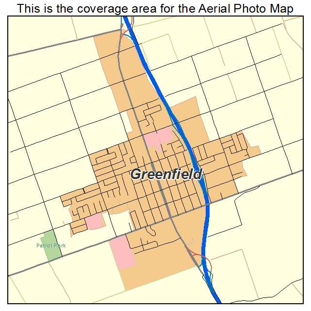 Greenfield, CA location map 