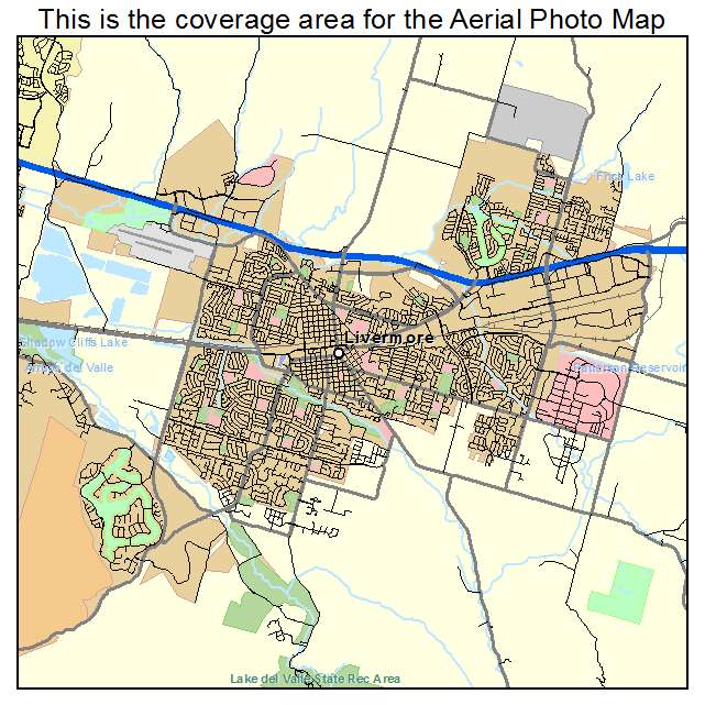 Livermore, CA location map 