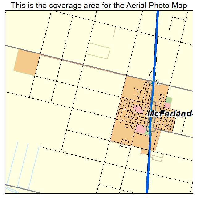 McFarland, CA location map 