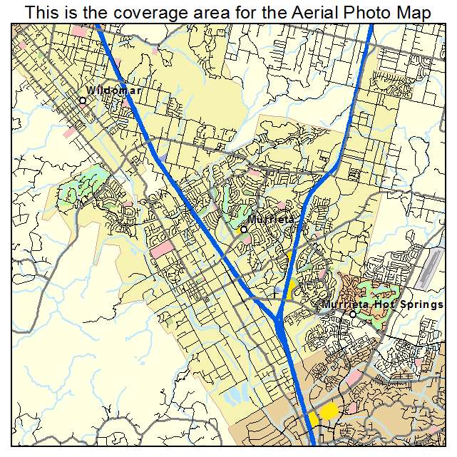 Murrieta, CA location map 