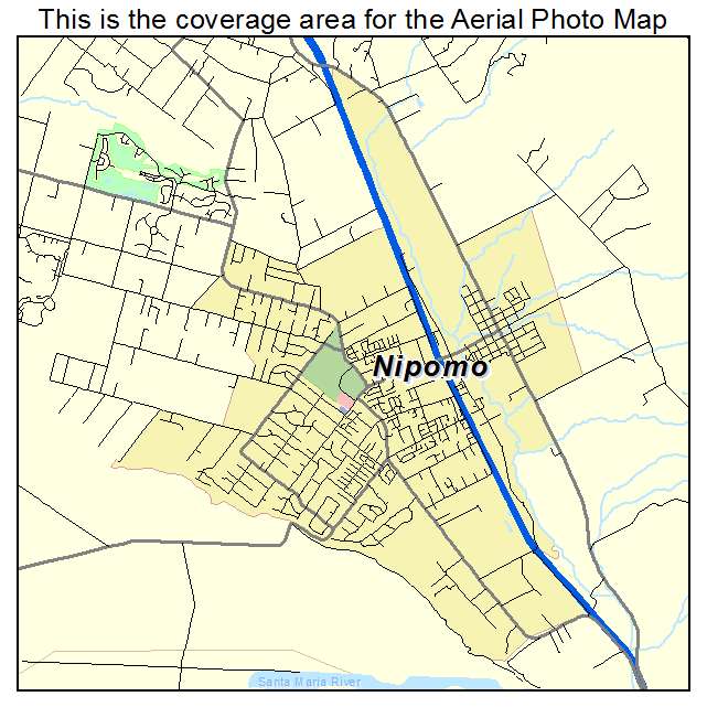 Nipomo, CA location map 