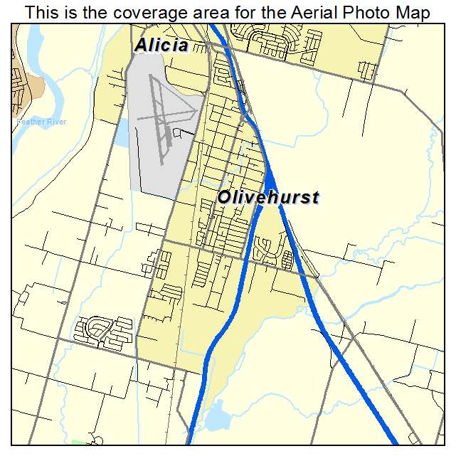 Olivehurst, CA location map 