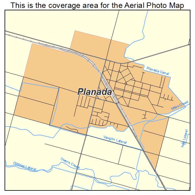 Planada, CA location map 