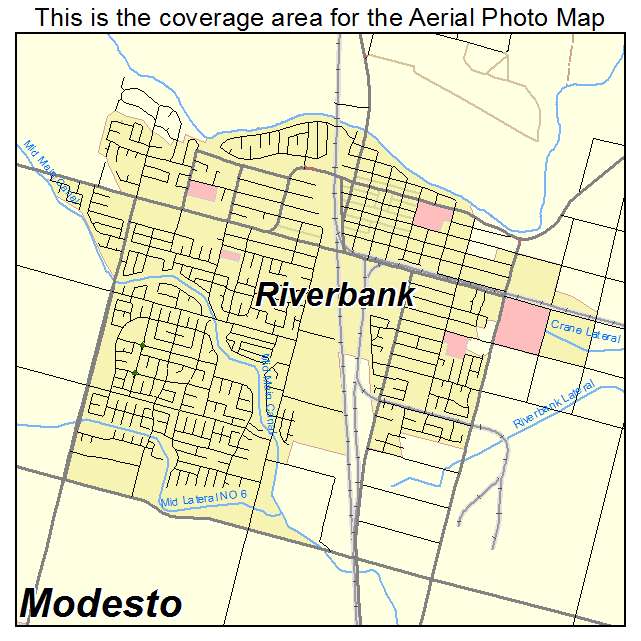 Riverbank, CA location map 