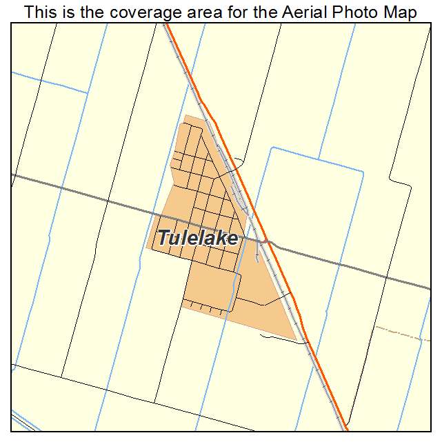 Tulelake, CA location map 
