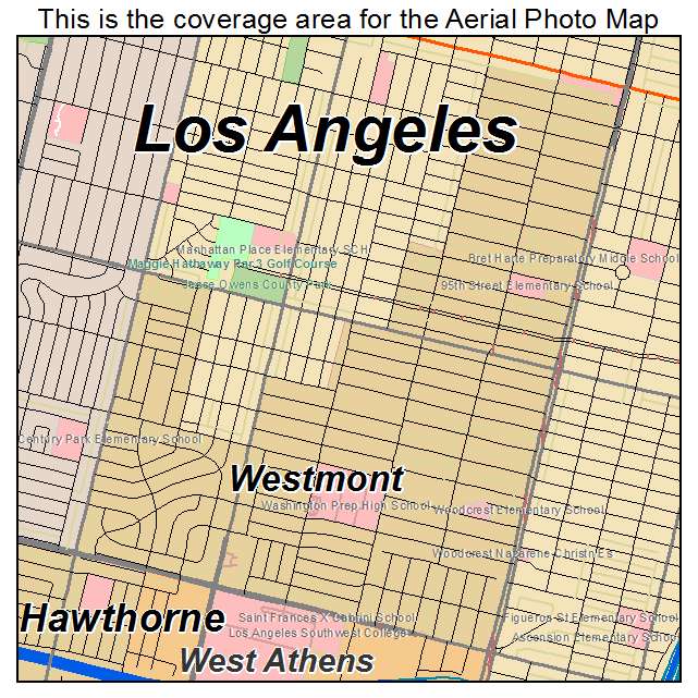 Westmont, CA location map 