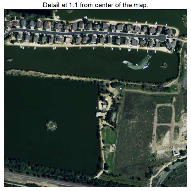 Berkley, Colorado aerial imagery detail