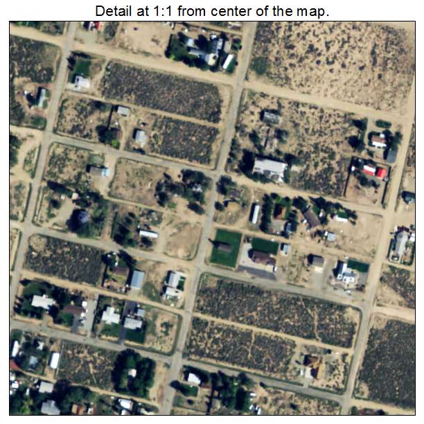 Blanca, Colorado aerial imagery detail