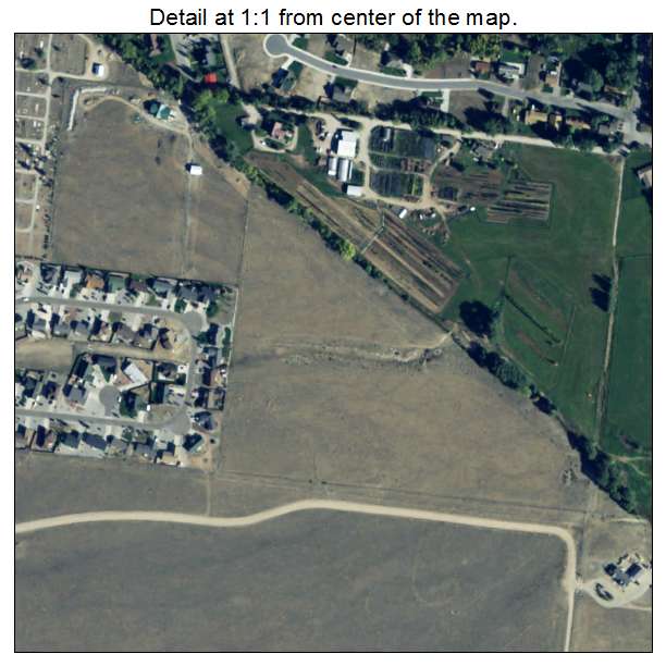 Buena Vista, Colorado aerial imagery detail