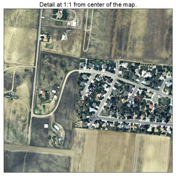 Campion, Colorado aerial imagery detail