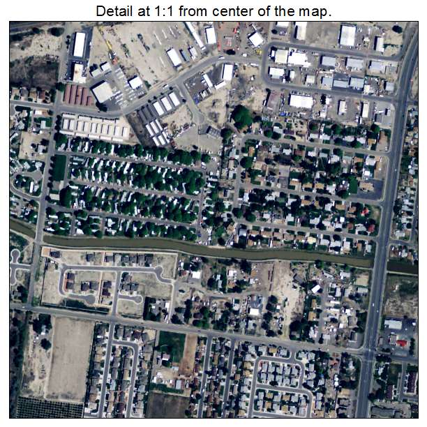 Clifton, Colorado aerial imagery detail