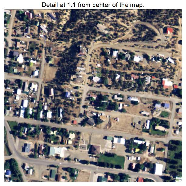 Crawford, Colorado aerial imagery detail