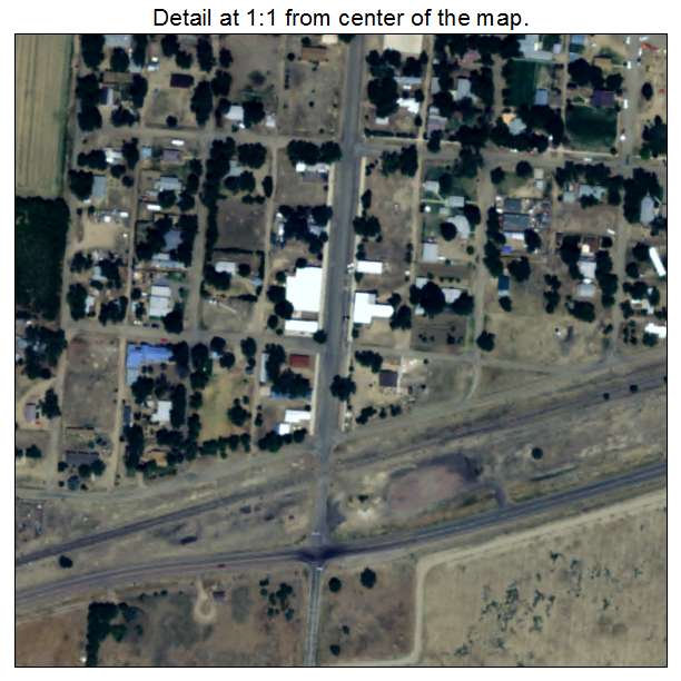 Crowley, Colorado aerial imagery detail