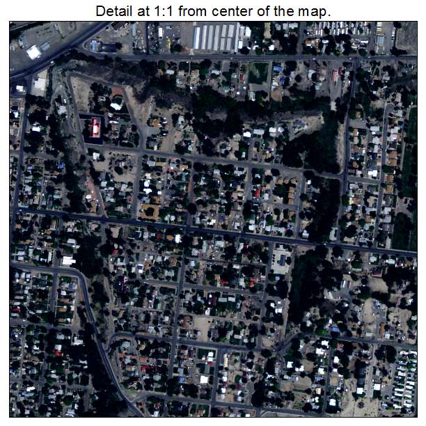 Delta, Colorado aerial imagery detail