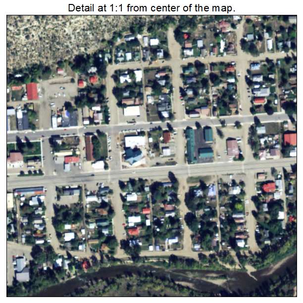 Dolores, Colorado aerial imagery detail