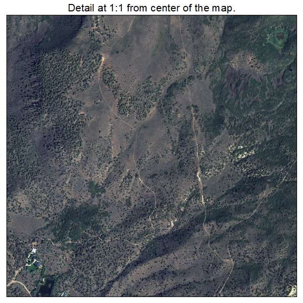 El Jebel, Colorado aerial imagery detail