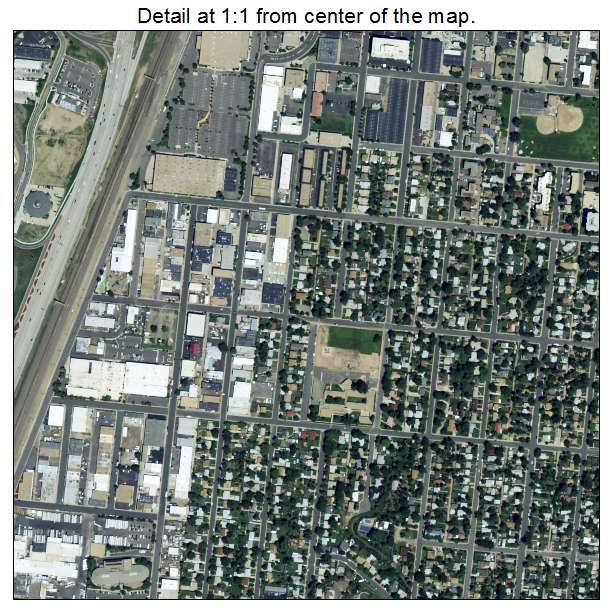 Englewood, Colorado aerial imagery detail