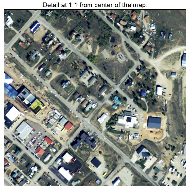 Fairplay, Colorado aerial imagery detail