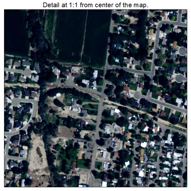 Fruitvale, Colorado aerial imagery detail