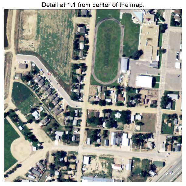 Gilcrest, Colorado aerial imagery detail