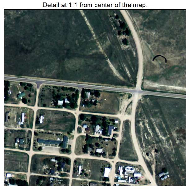 Grover, Colorado aerial imagery detail