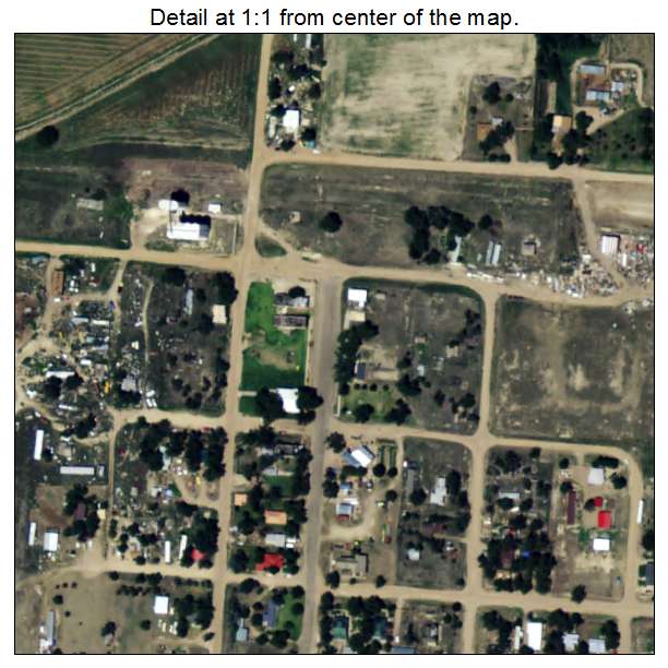 Hartman, Colorado aerial imagery detail